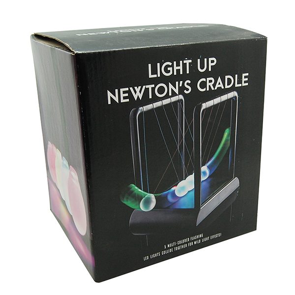 light up newtons cradle