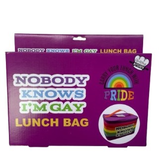 Nobody Knows I'm Gay Lunch Bag Packaging