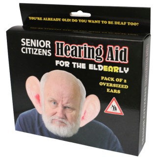 Senior Citizens Hearing Aid in Packaging