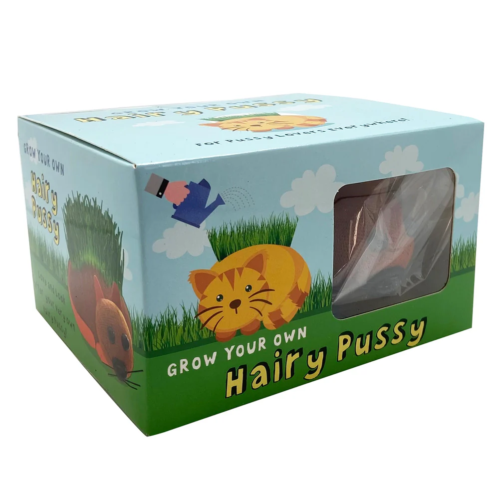 Grow your own hairy pussy