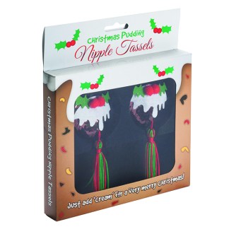 Christmas Pudding Nipple Tassels from The Diabolical Gift People