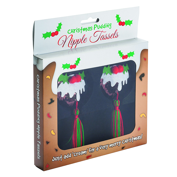 Christmas Pudding Nipple Tassels from The Diabolical Gift People