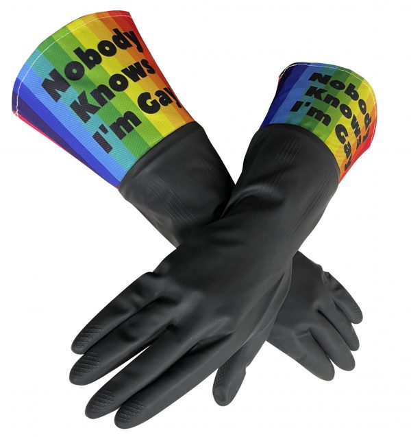 Gay Washing Up Gloves - Image 2