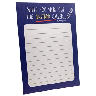While You Were Out This Bastard Called Memo Pad from The Diabolical Gift People