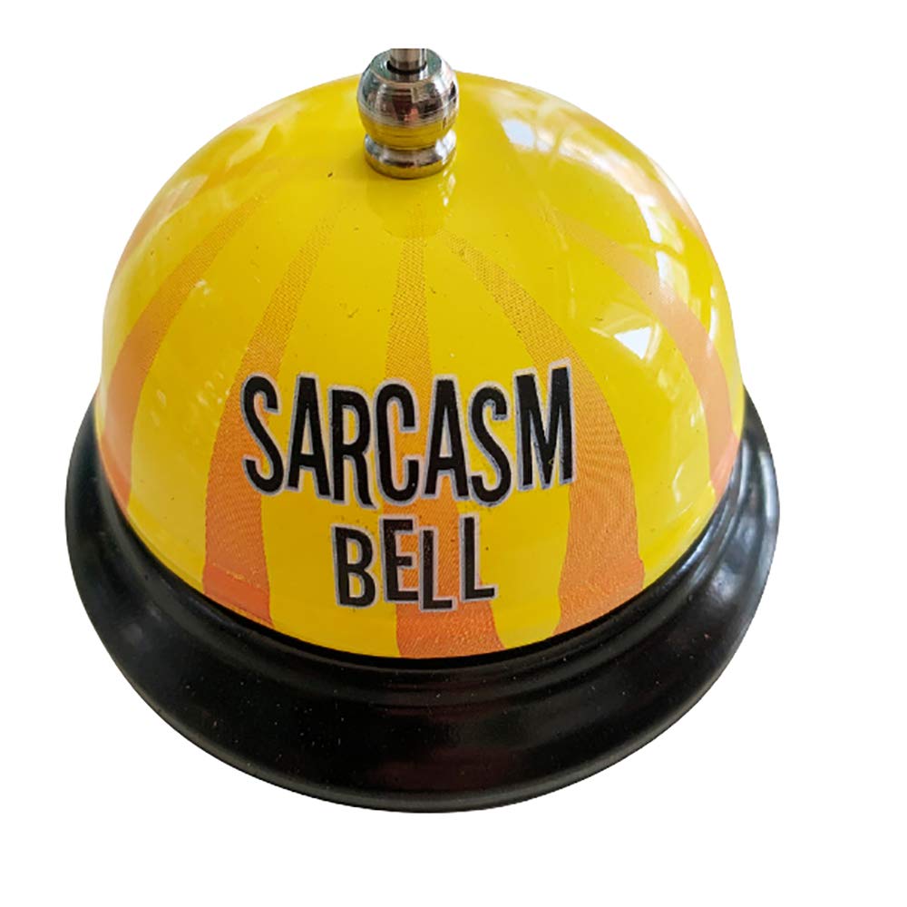 Sarcasm Desk Bell from The Diabolical Gift People