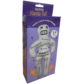 Anxiety Voodoo Doll from The Diabolical Gift People