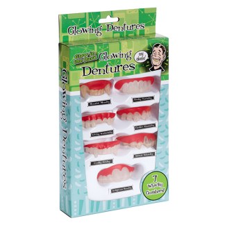Glowing Dentures from The Diabolical Gift People