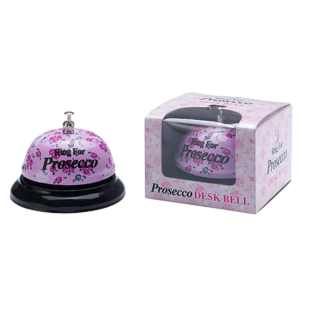 Ring for Prosecco Desk Bell from The Diabolical Gift People
