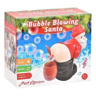 Bubble Blowing Santa