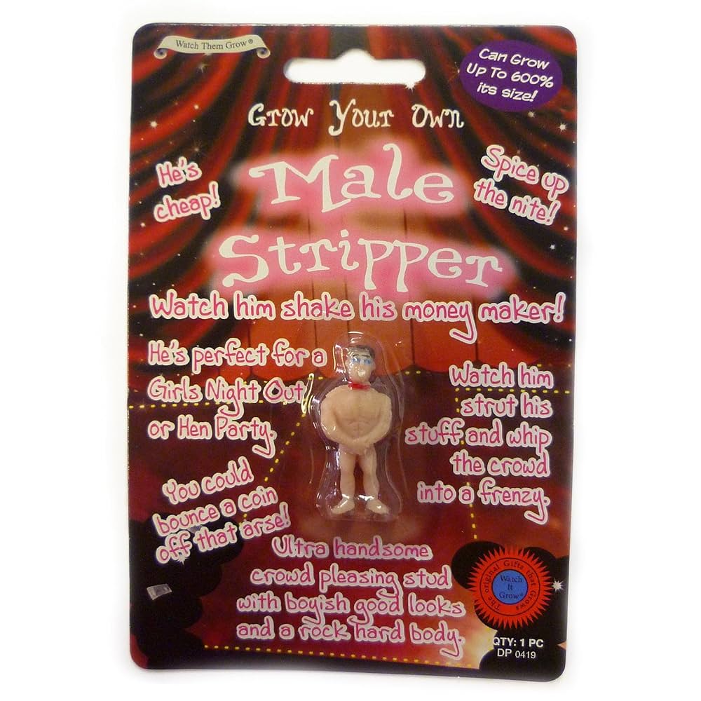 Grow A Male Stripper from The Diabolical Gift People