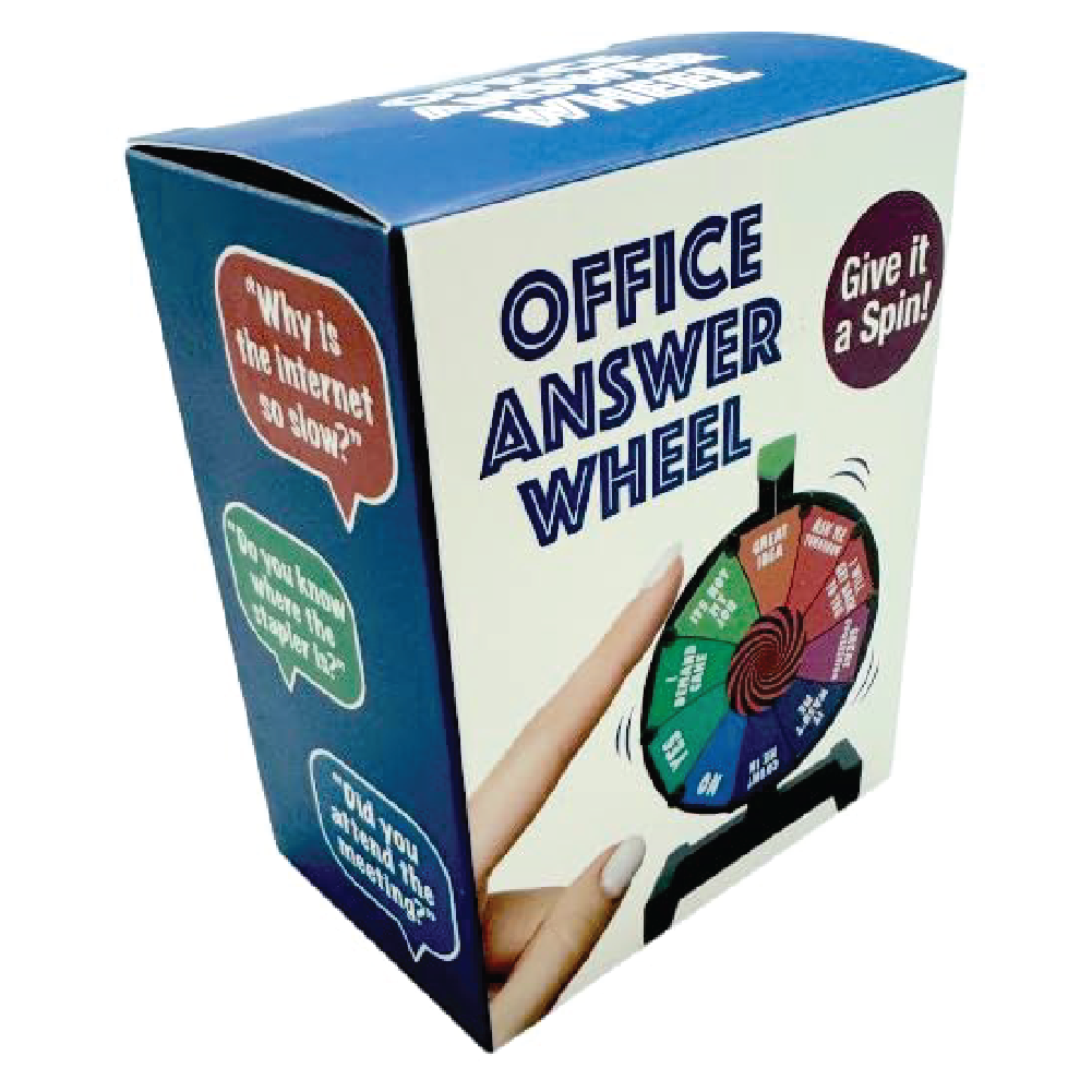 Office Answer Wheel from The Diabolical Gift People