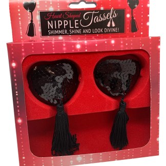 Black Nipple Tassels
