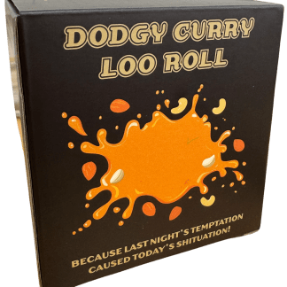 Dodgy Curry Loo Roll from The Diabolical Gift People