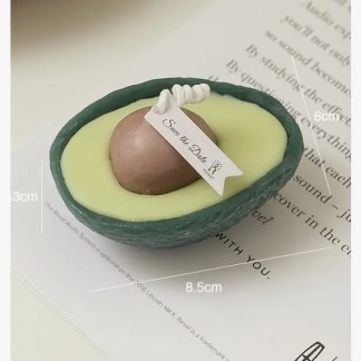 Avocado Candle for The Diabolical Gift People