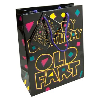 Old fart gift bag from The Diabolical Gift People